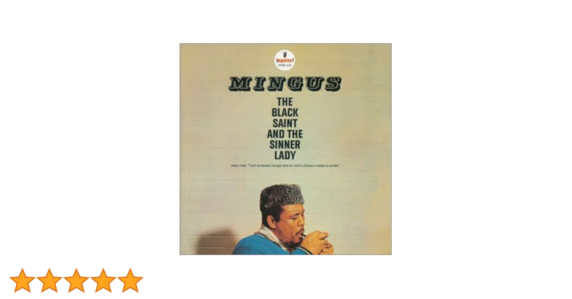 チャールズ・ミンガス　黒い聖者と罪ある女　高音質・重量盤LP　インパルス！　名盤 Amazon.co.jp: 黒い聖者と罪ある女: ミュージック